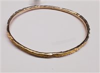 Armband Dame in Gelbgold RIGIDO FATTO A MANO GR 4.7